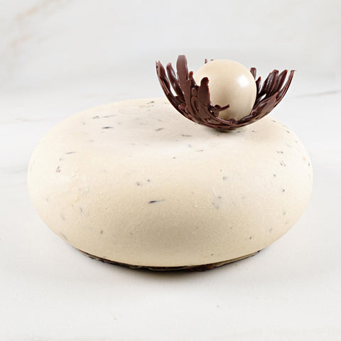 Pastel de galletas y crema