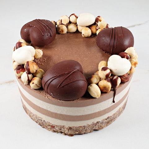 Hazelnut and Mocha Cake