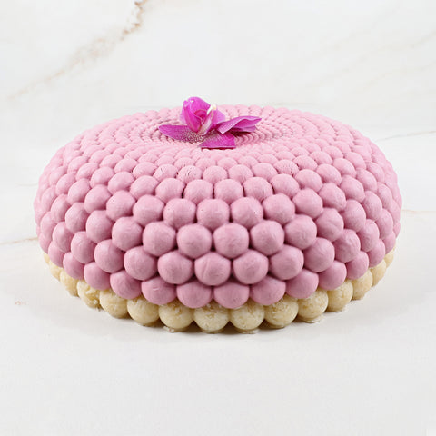 Strawberry Vanilla Pearl Cake